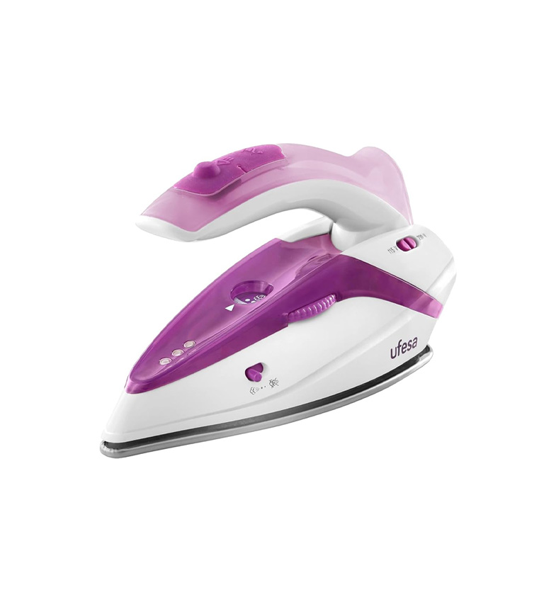 PLANCHA A VAPOR UFESA PERFECT TRIP 1100W BLANCO/LILA