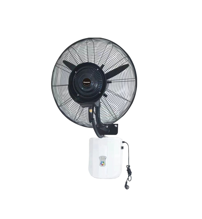 VENTILADOR INDUSTRIAL DE PARED CON HUMIDIFICADOR DE 26 CONSUMER