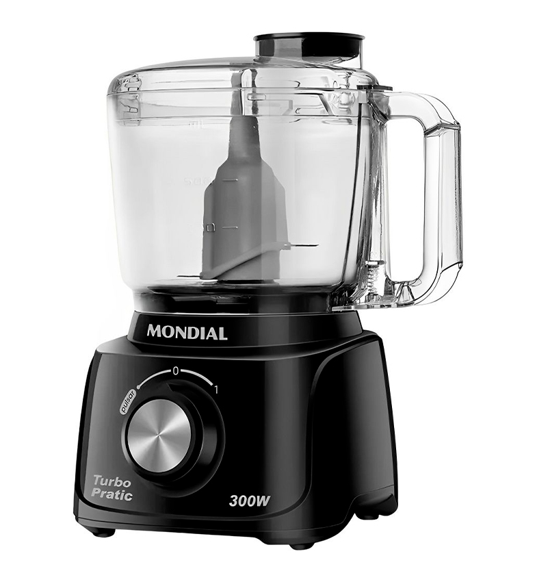 MINIPROCESSADOR MONDIAL TURBO PRATIC 300W