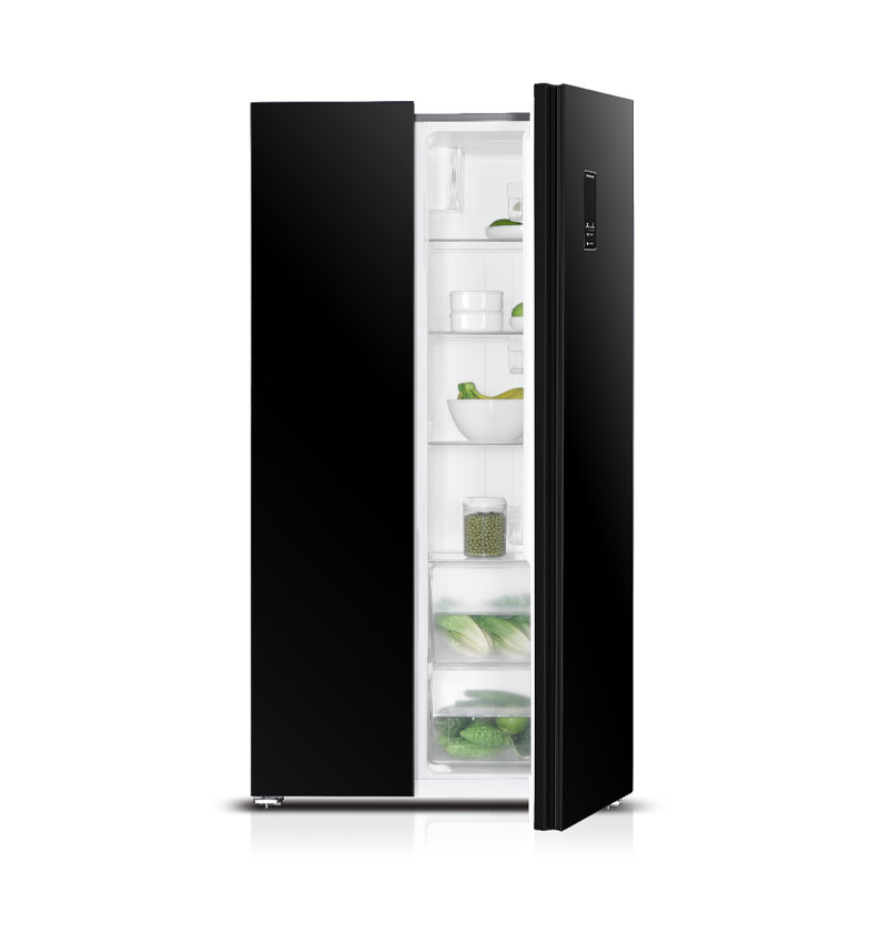 HELADERA SIDE SBS FRIO SECO 500L BLACK-MD-SBS500B