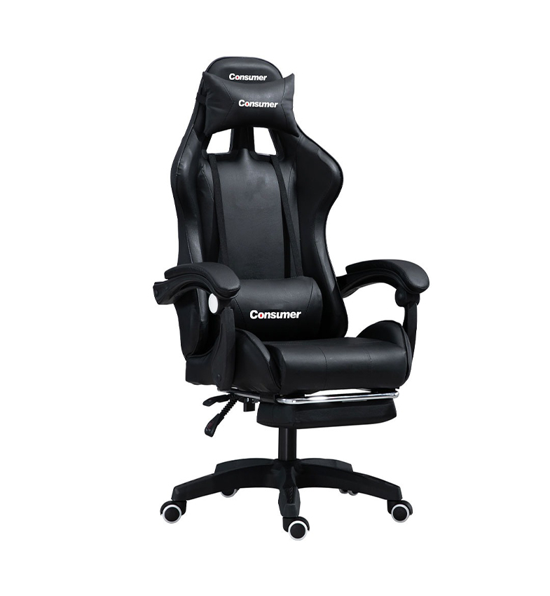 SILLA YT-055 GAMER NEGRO CONSUMER