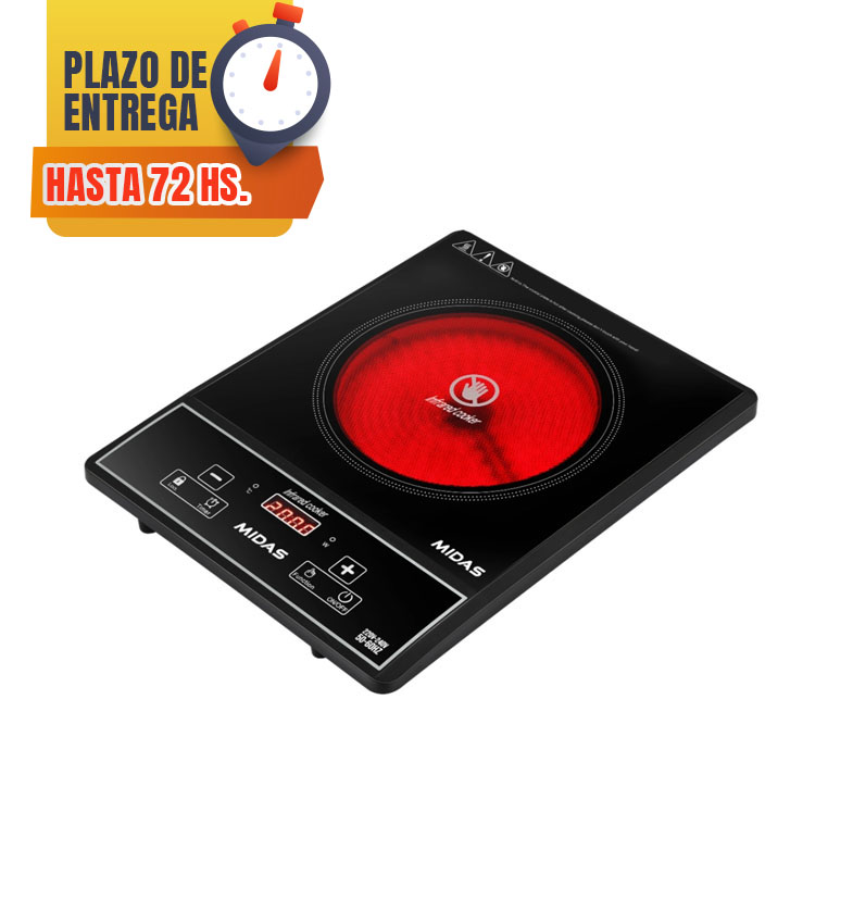 PLACA VITROCERAMICA MIDAS -MD-PVI23M SIN OLLA