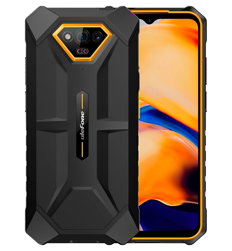 CELULAR ULEFONE ARMOR X13 RUGGED DUAL 64GB/6GB LTE NFC NIGHT-VISION-CAM ORANGE / BLACK