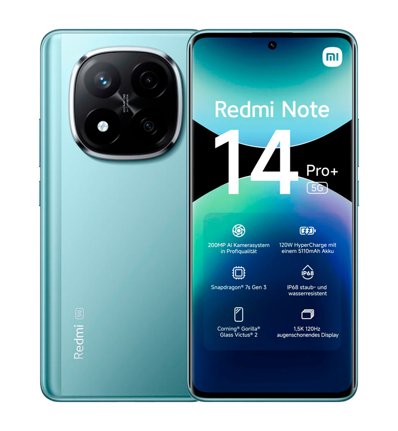 CELULAR XIAOMI REDMI NOTE 14 PRO 5G DUAL 256GB/8GB CORAL GREEN
