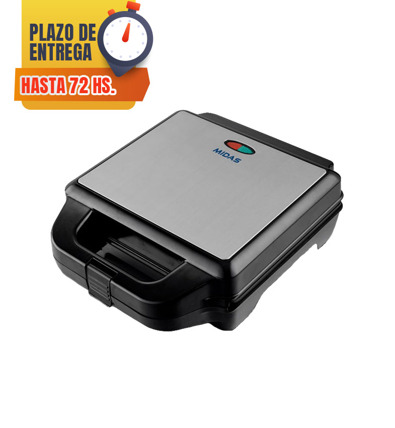 SANDWICHERA INOX MIDAS 4 PANES MD-SW1902