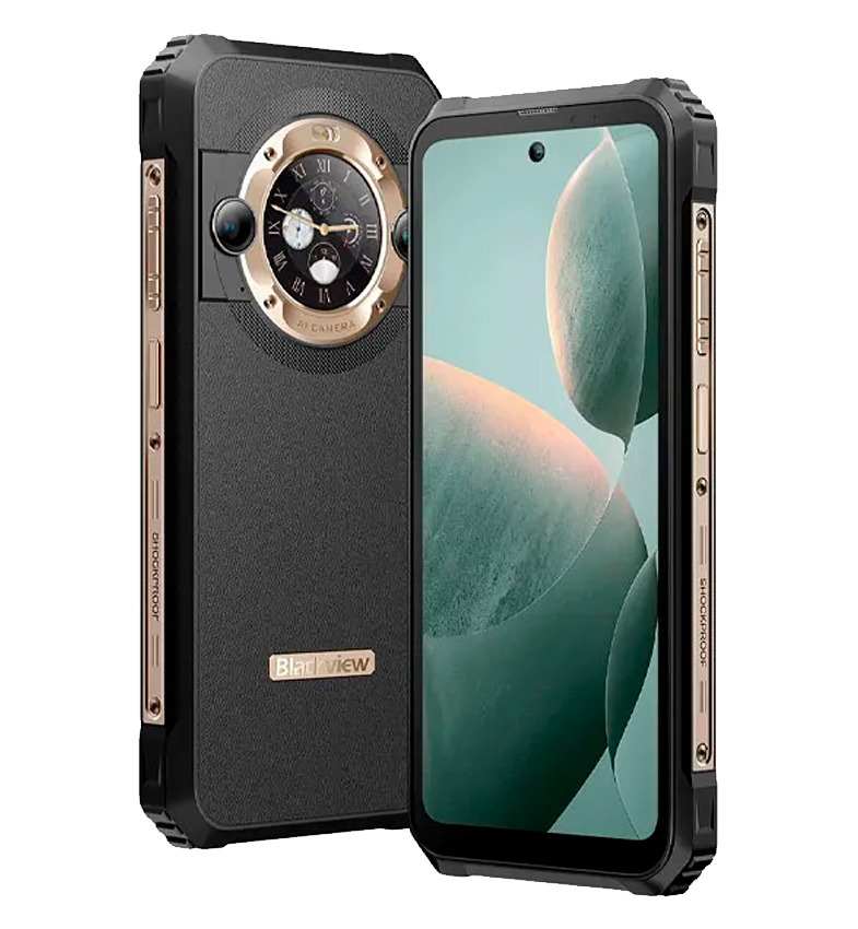 CELULAR BLACKVIEW BL9000 5G 512GB/12GB SPLENDID GOLD RESIST. GOLPES (1.2M) AGUA (1,5M)