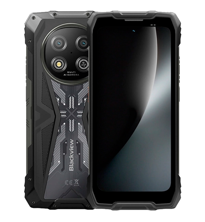 CELULAR BLACKVIEW BV8200 256GB/12GB 4G NFC BLACK RESIST. GOLPES/AGUA