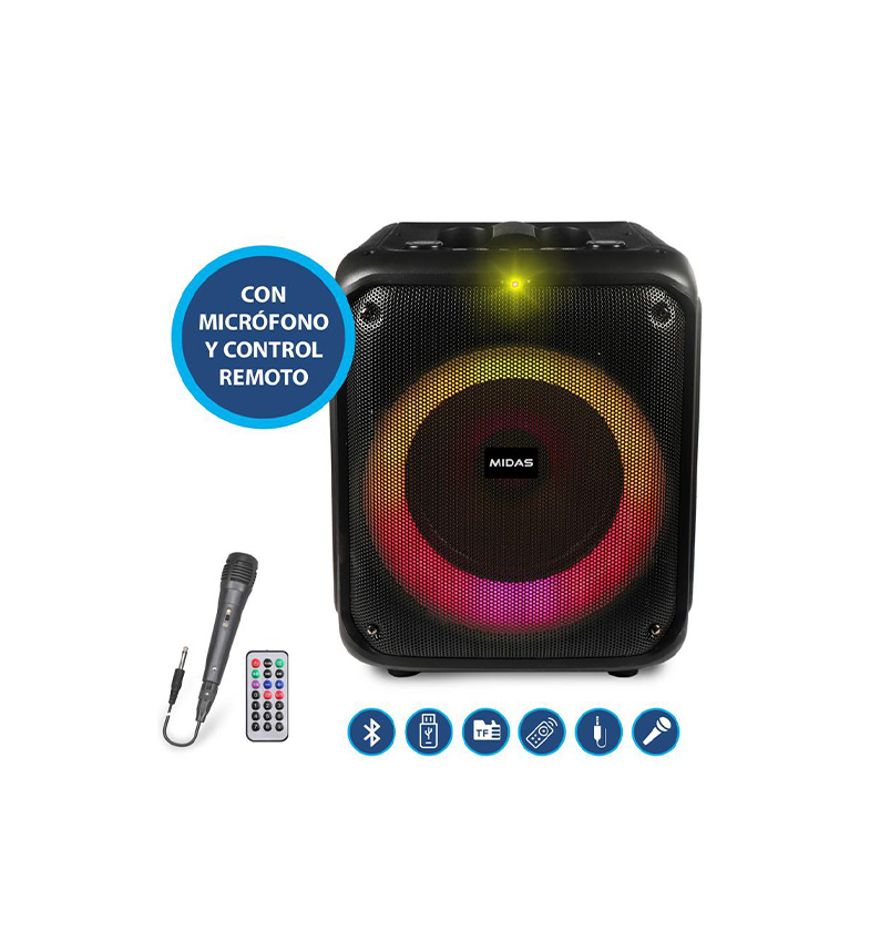 PARLANTE MIDAS MD-BOOMBLOCK BT 8