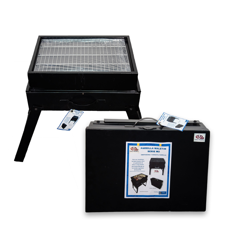 PARRILLA PORTATIL MALETIN M2
