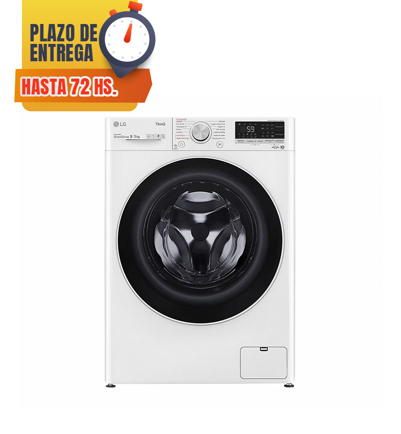 LAVASECARROPA LG WD9WVC4S6 BLANCO