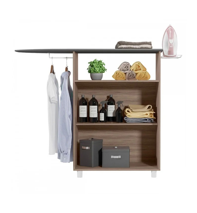 MESA DE PLANCHAR MELISSA CARVALHO/RUSTICO MOVELMAX