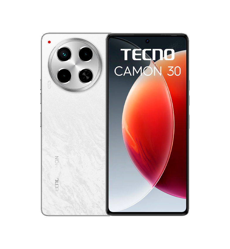 CELULAR TECNO CAMON 30 CL7 5G 6.78 DS LTE NFC 8/256GB WHITE ANATEL