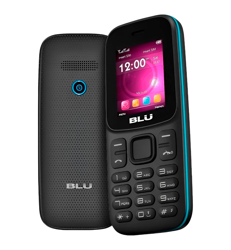 CELULAR BLU DS Z5 Z214 1.8 BLACK/BLUE