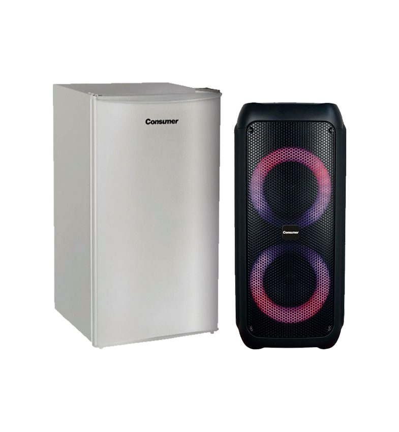 MINIBAR 110L GRIS+SPK BT6 CONSUMER