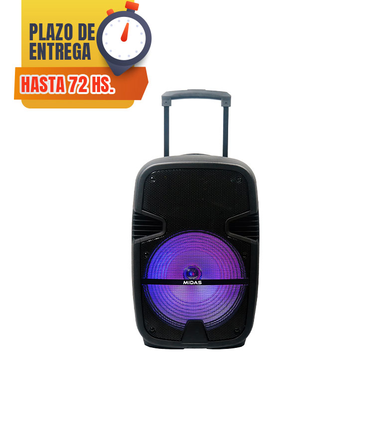 PARLANTE KARAOKE BLU 12 MIDAS MD-PS1311