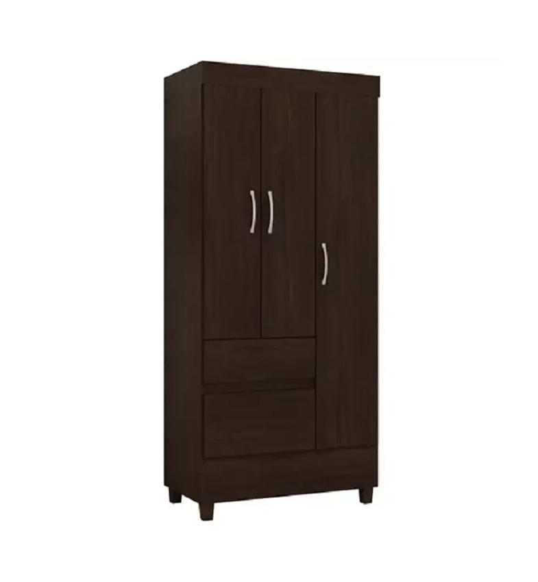 ROPERO WIND 3 PUERTAS MOVELMAX EBANO