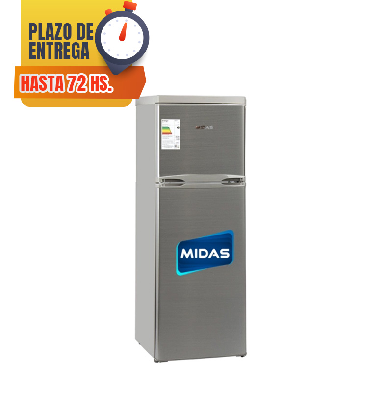 HELADERA MIDAS 350L INOX - MD-RHX350- F/H