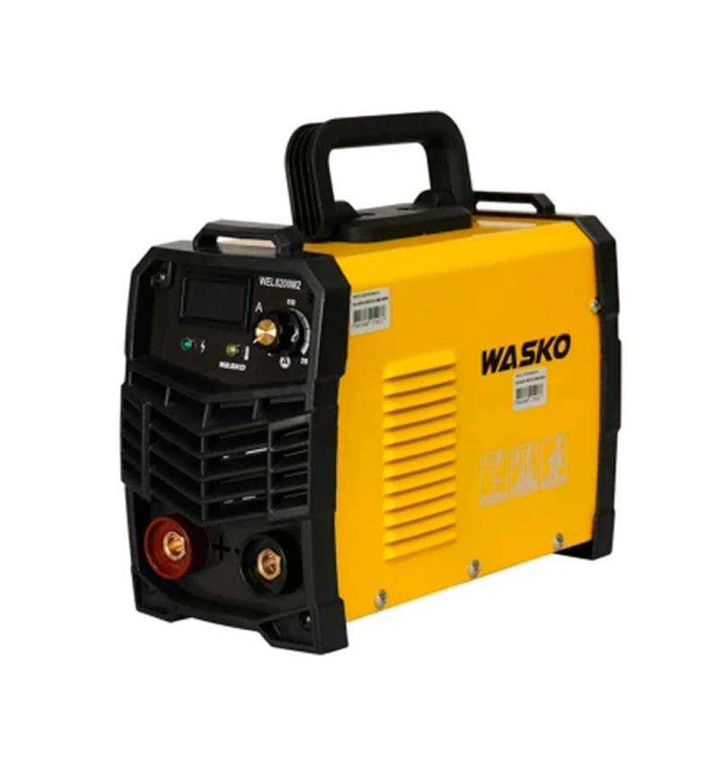 SOLDADOR INVERTER MMA WASKO 200A 200V