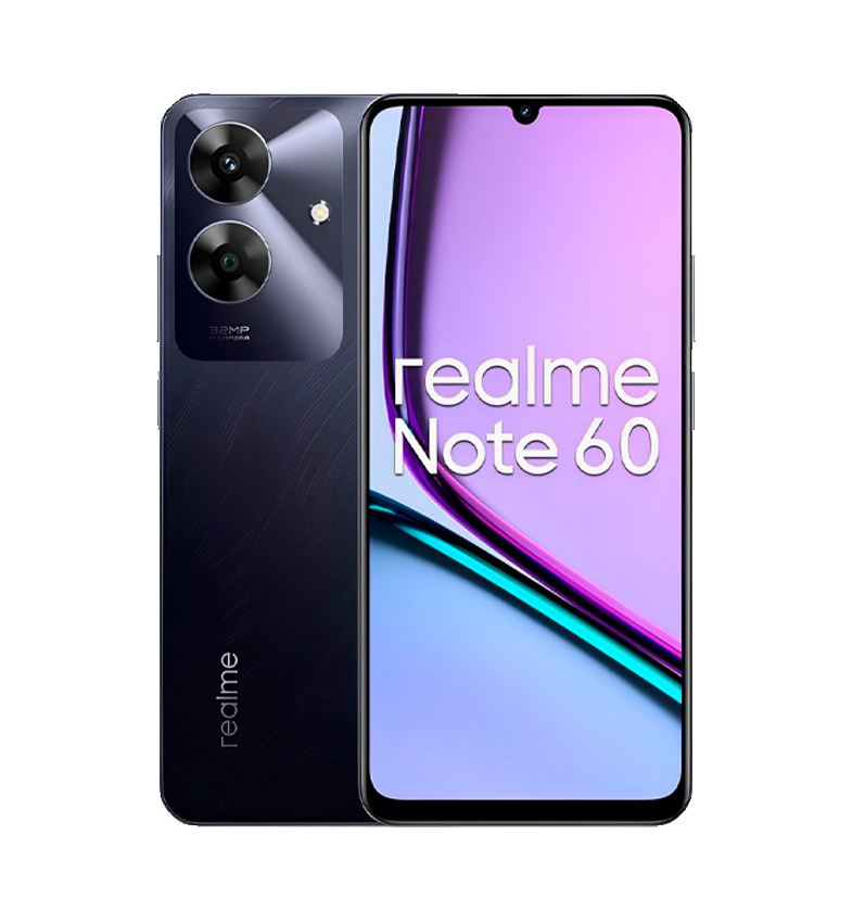 CELULAR REALME NOTE 60 RMX3933 DUAL 128GB/4GB MARBLE BLACK ANATEL
