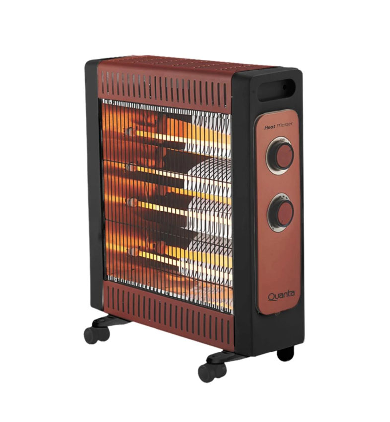 ESTUFA ELÉCTRICA CUARZO 2200W HEAT MASTER 220V QTEEC220 QUANTA