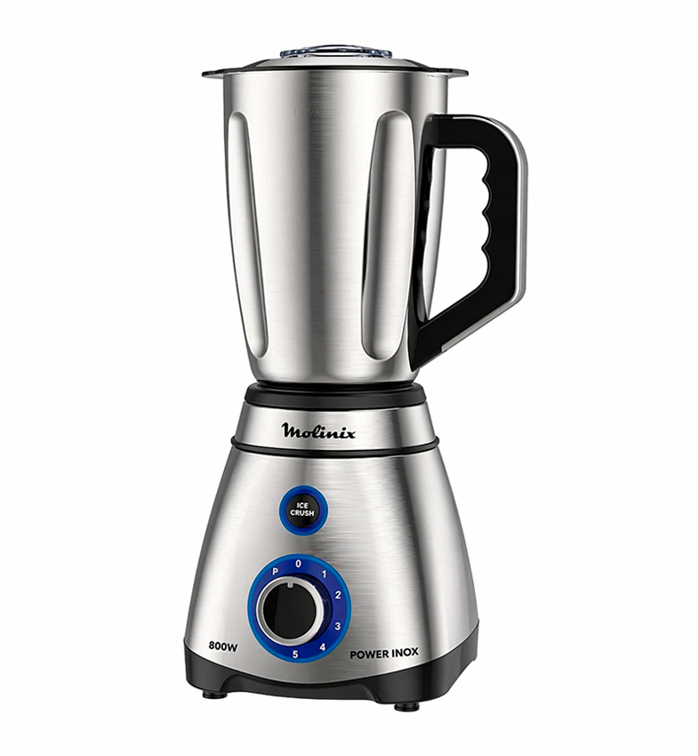 LICUADORA POWER INOX JARRA DE INOX 1.5L 800W