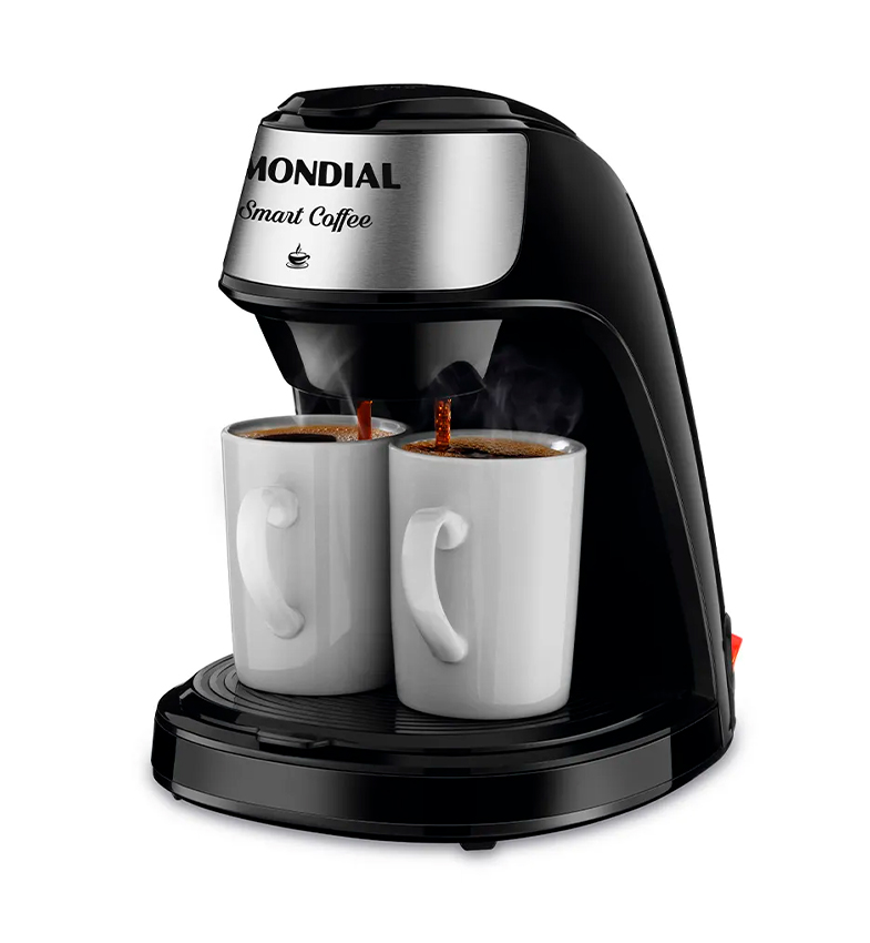 CAFETERA SMART COFFEE 2 CAFECITOS (C-42-2X-BI)
