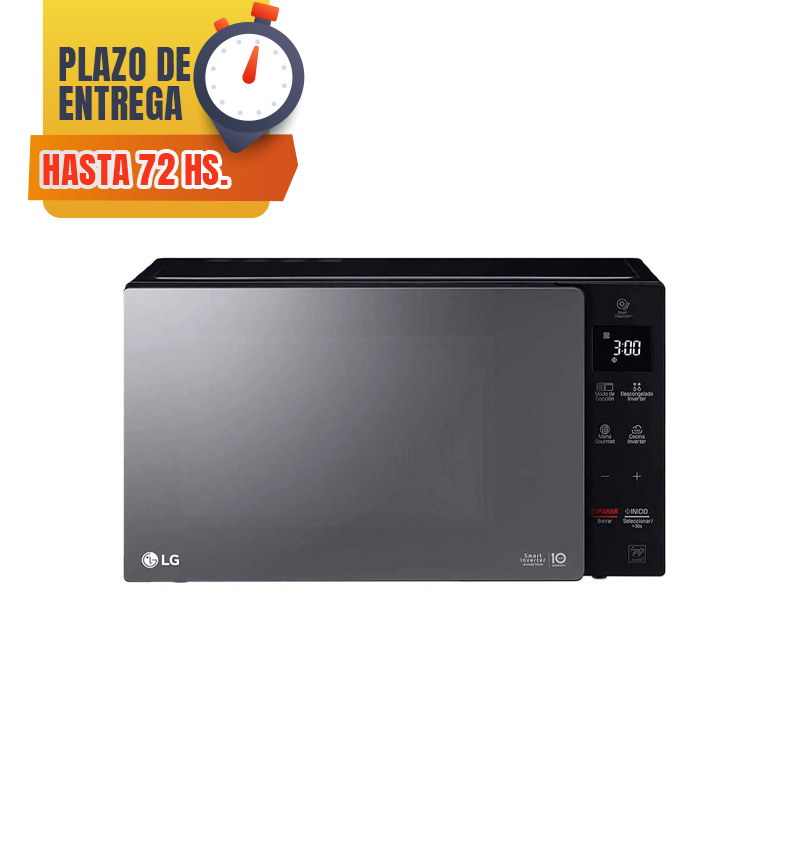 MICROONDAS LG 42LTS MH8236GIR INVERTER 1200W NEGRO