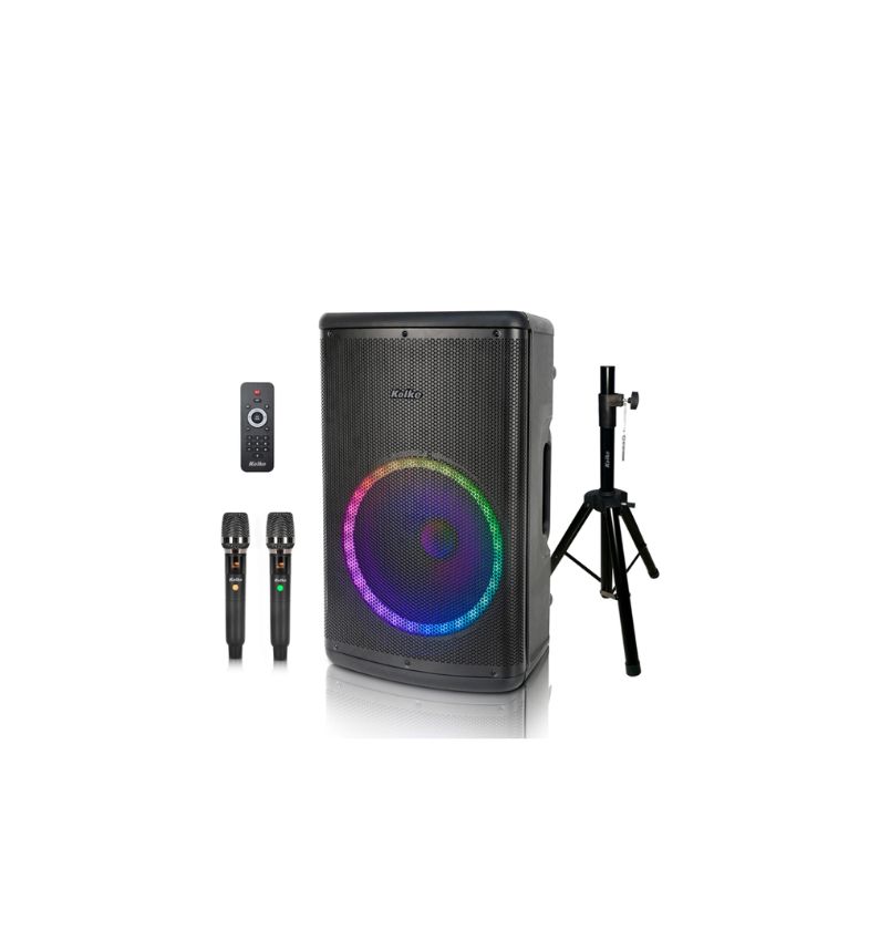 PARLANTE INALAMBRICO 15+3 FEST PRO X15 KPB-667+ SOPORTE