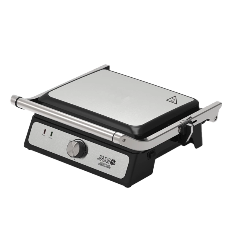 PLANCHA GRILL JAM KJ-229 PLACAS INTERCAMBIABLES FLEXIBLE 180°