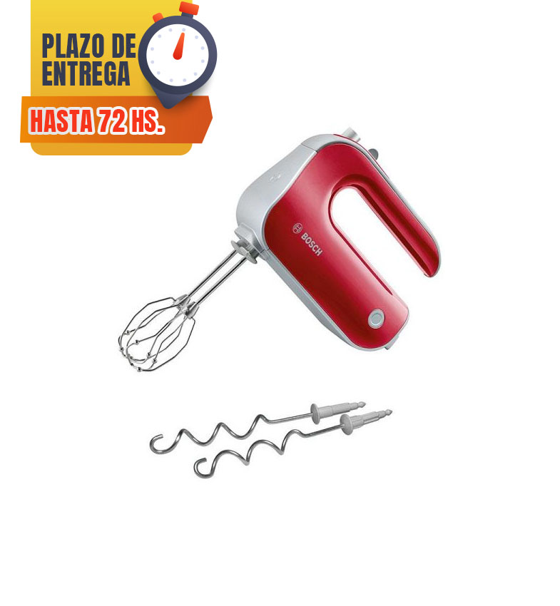 BATIDORA DE MANO BOSCH MFQ40303 ROJO 500W