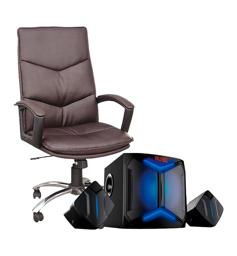 SILLA DE OFICINA 9004+SPEAKER SPIDER CONSUMER